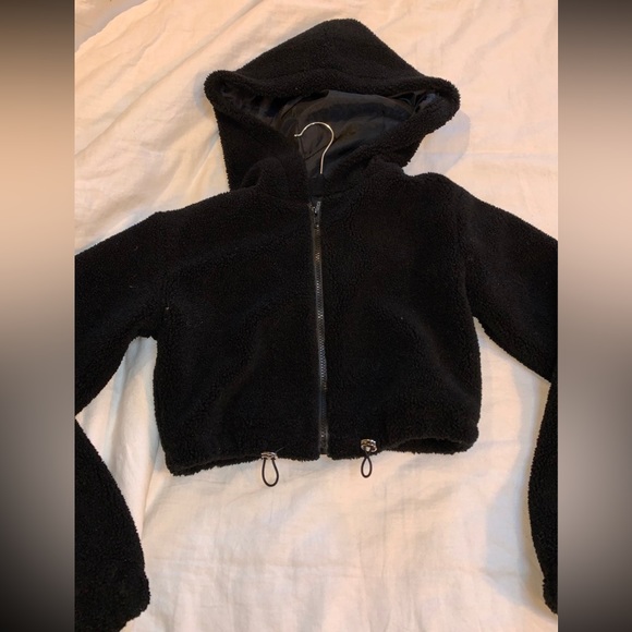 Teddy crop jacket - Picture 2 of 6